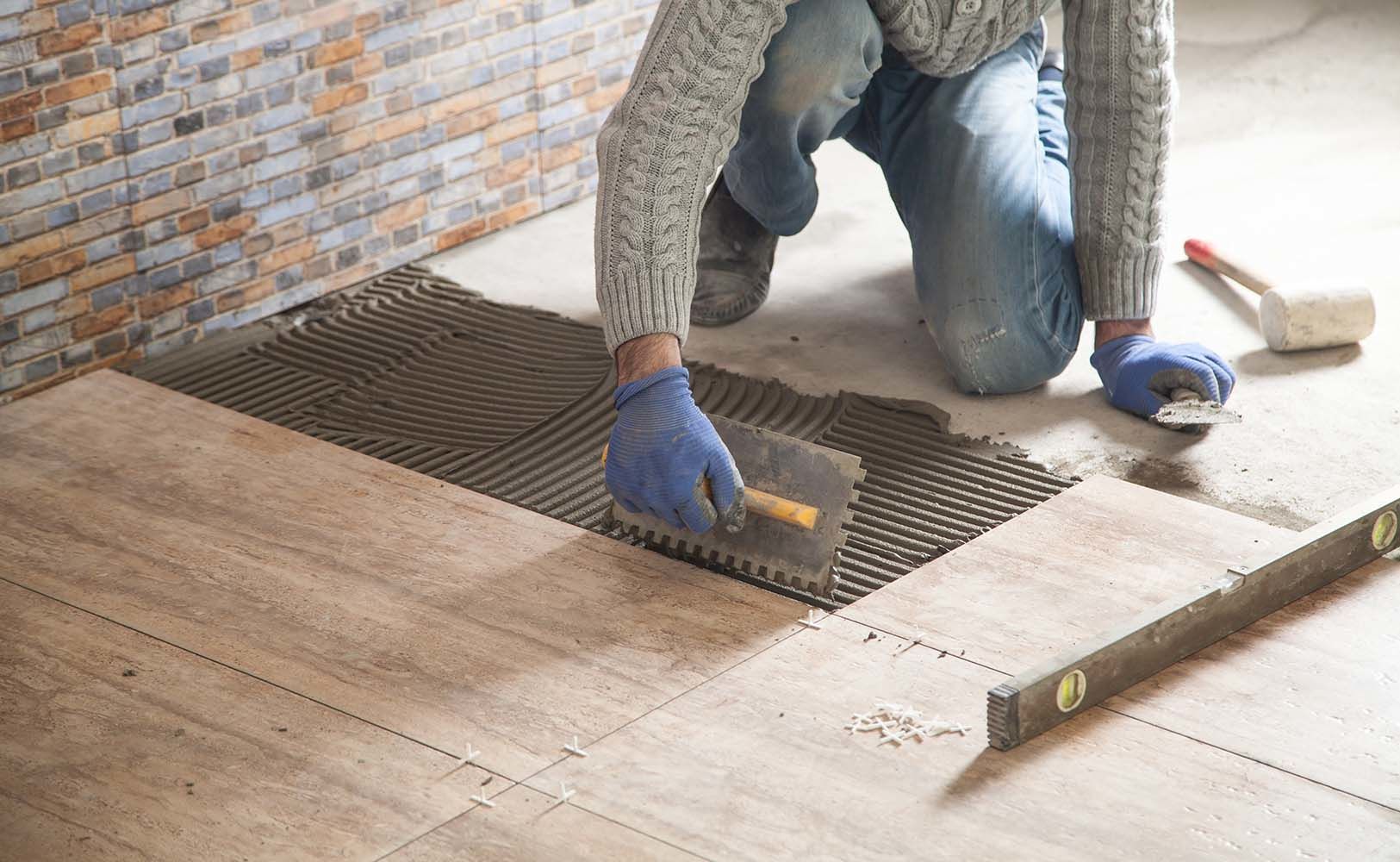 Pose de carrelage salle de bain dans le Val-d’Oise