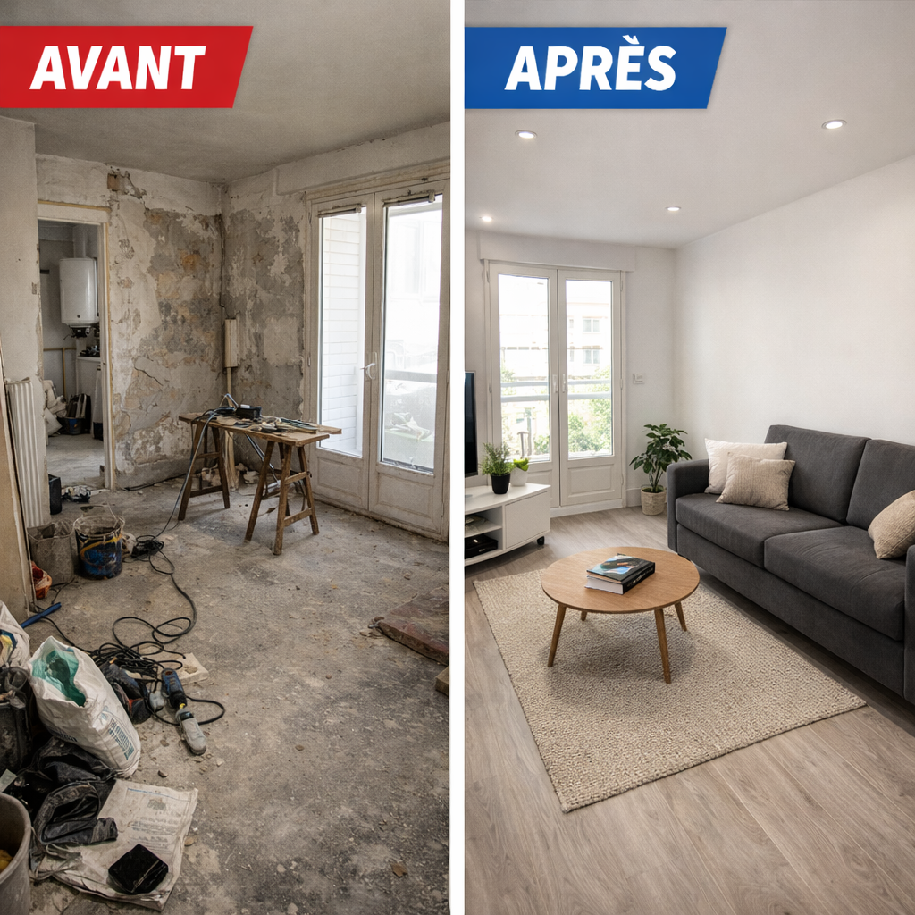 Entreprise de rénovation intérieure en Île-de-France